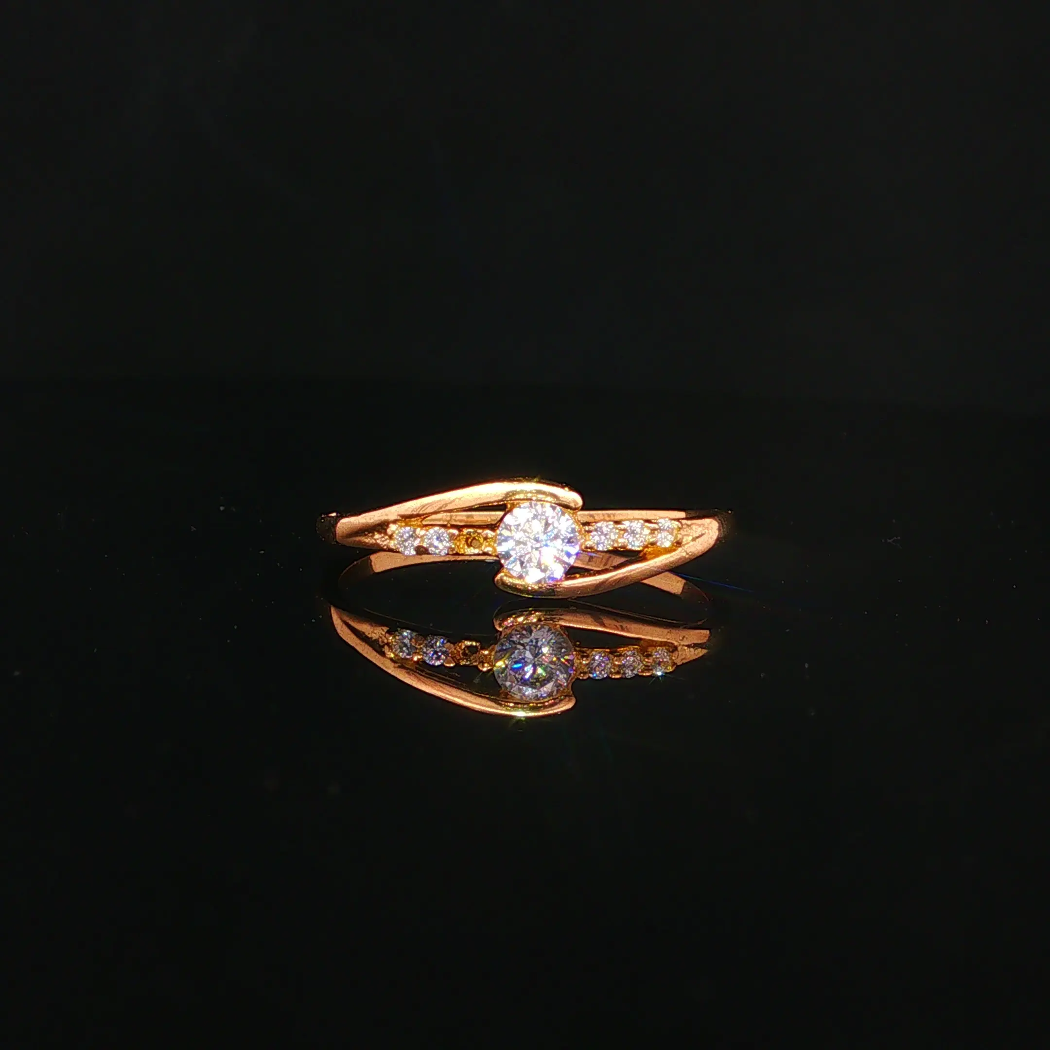 ANILLO SOLITARIO CASTING ORO AMARILLO