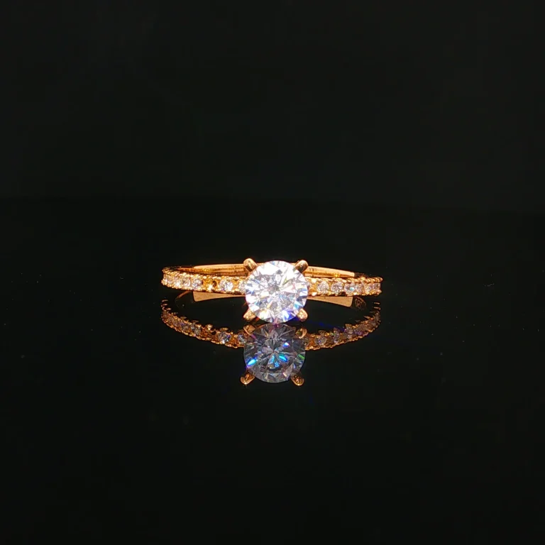 ANILLO SOLITARIO CASTING ORO AMARILLO