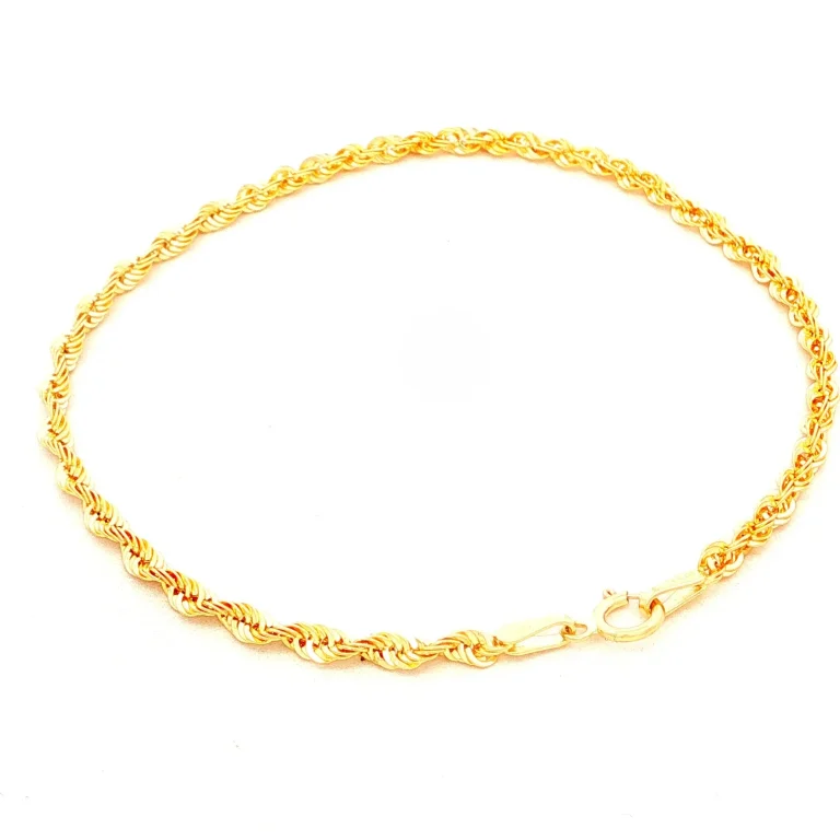 PULSERA FRANCISCANA GLITER ORO AMARILLO
