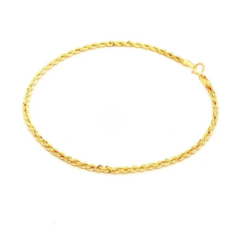 PULSERA FRANCISCANA LASER ORO AMARILLO