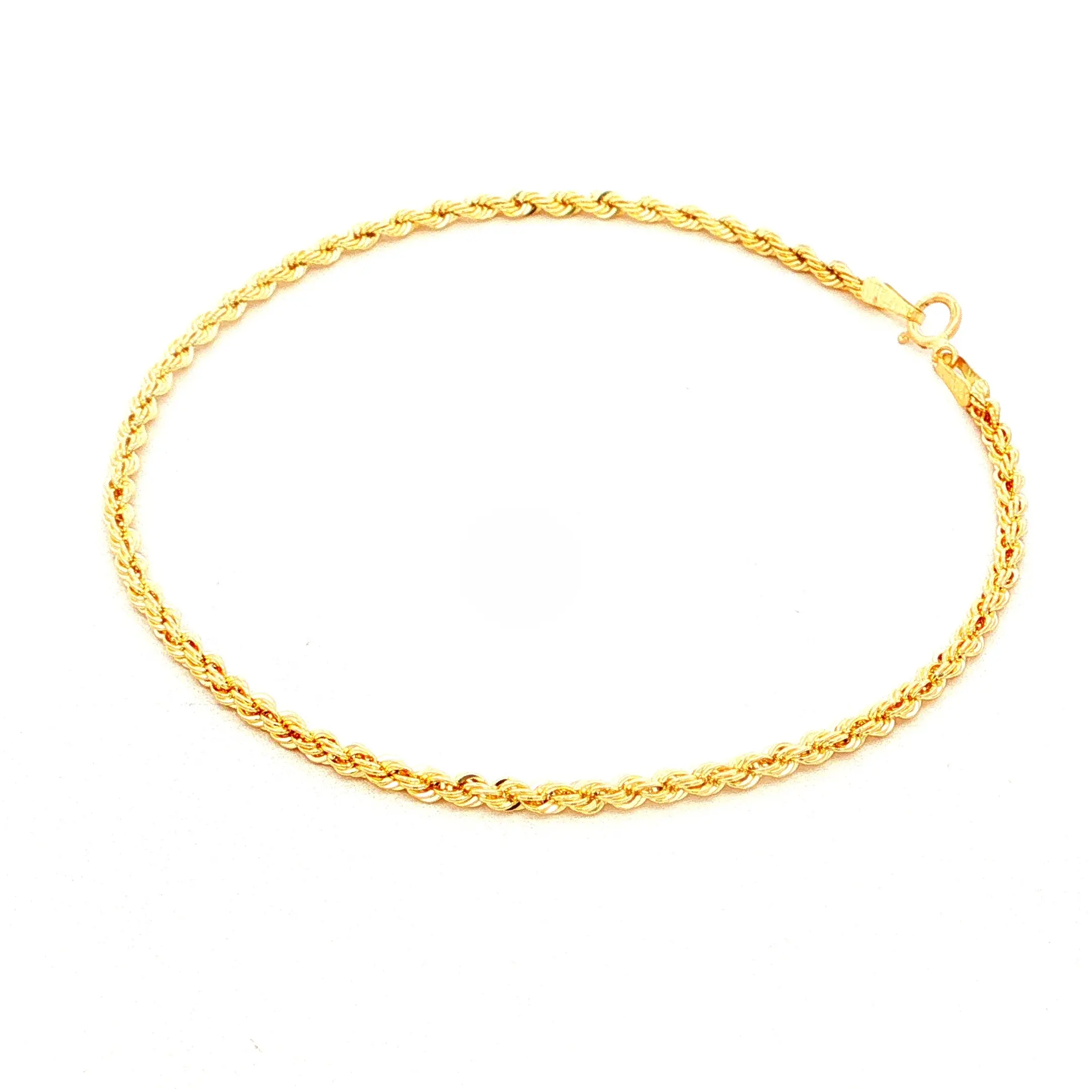 PULSERA FRANCISCANA LASER ORO AMARILLO