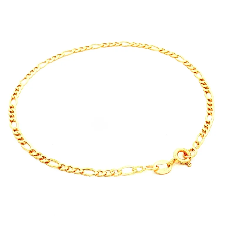 PULSERA FIGARO ORO AMARILLO