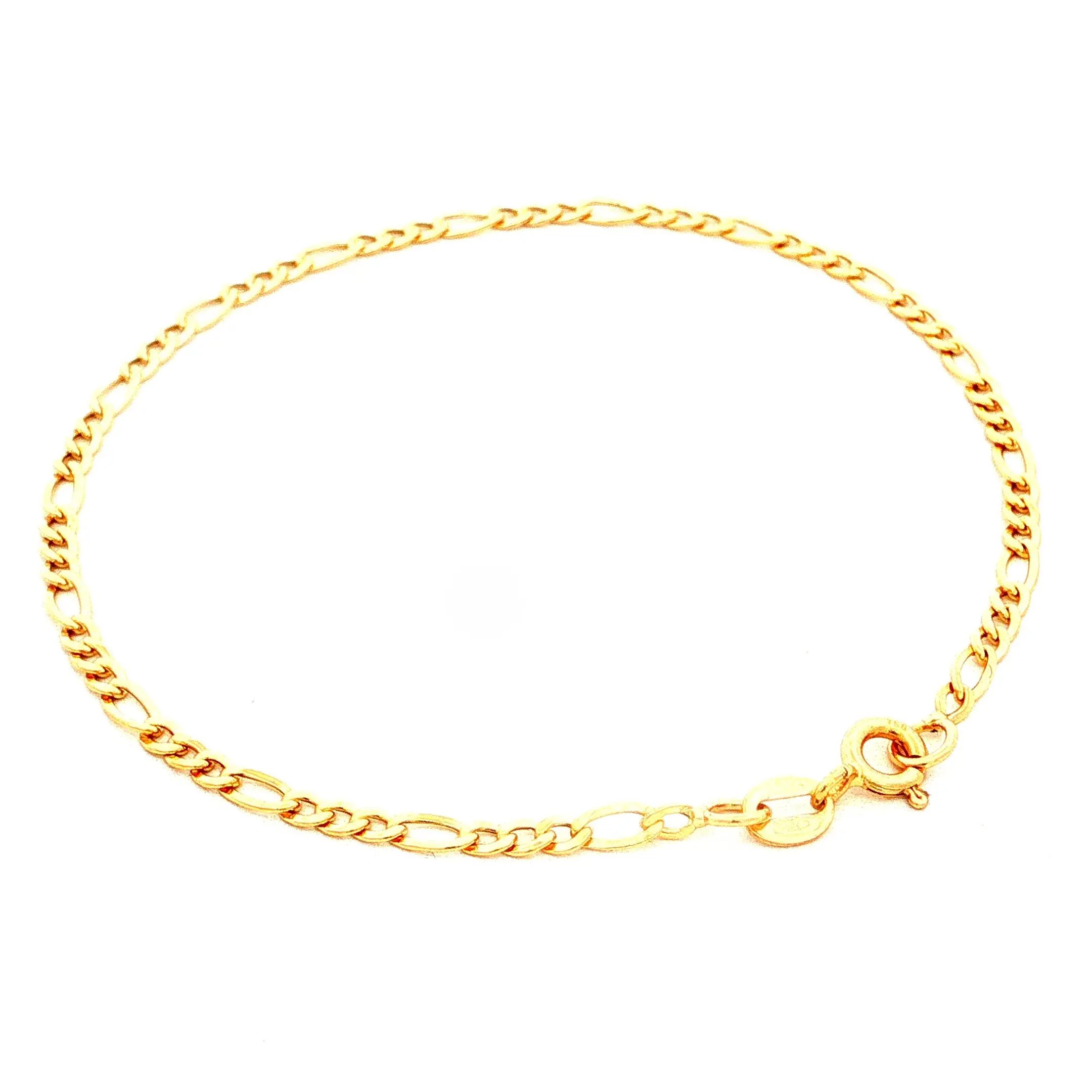 PULSERA FIGARO ORO AMARILLO