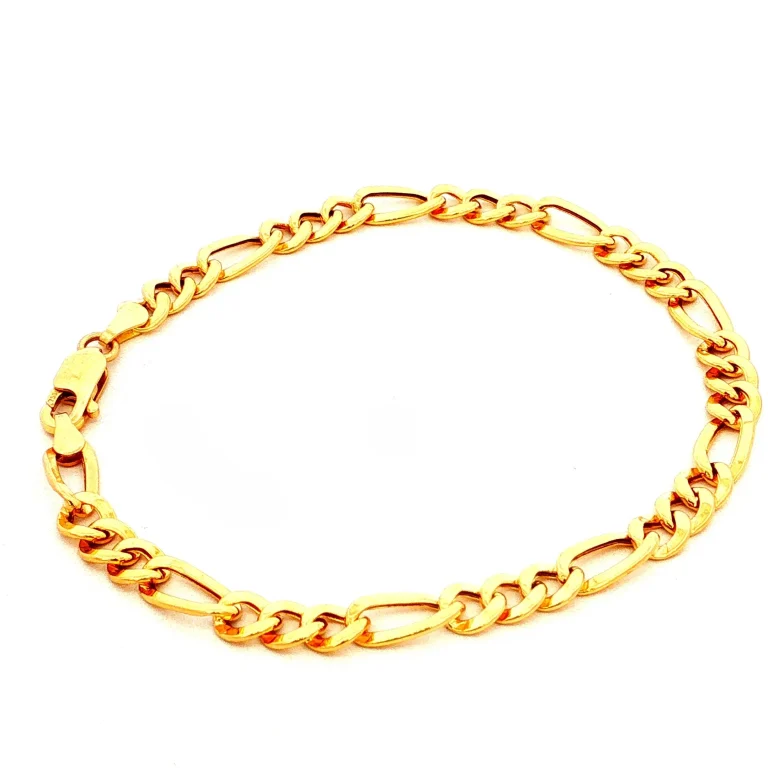 PULSERA FIGARO ORO AMARILLO