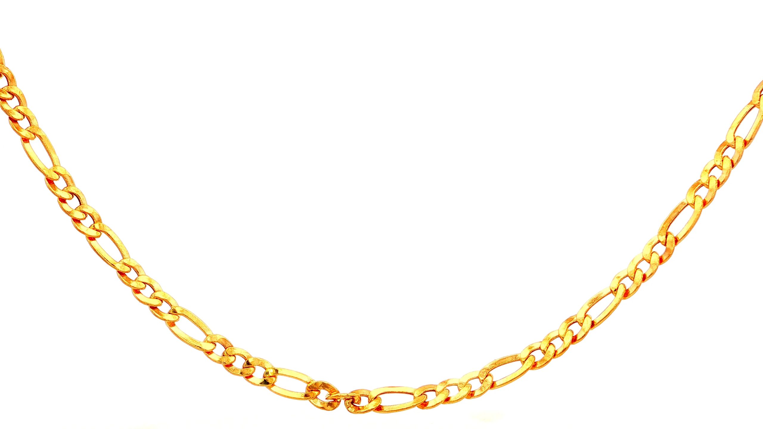 CADENA FIGARO ORO AMARILLO