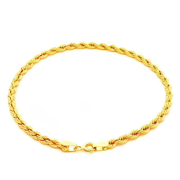 PULSERA FRANCISCANA ORO AMARILLO