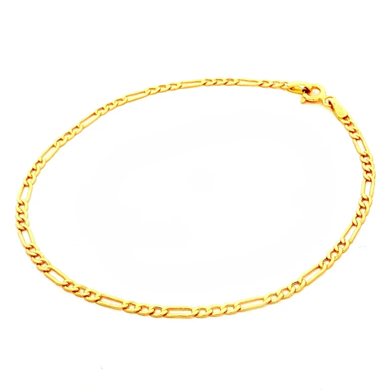 PULSERA FIGARO ORO AMARILLO