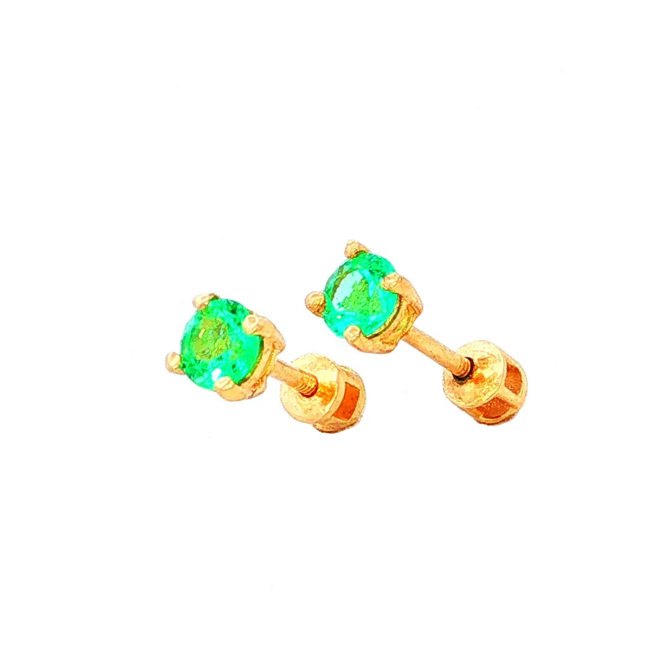 TOPOS ESMERALDA ORO AMARILLO
