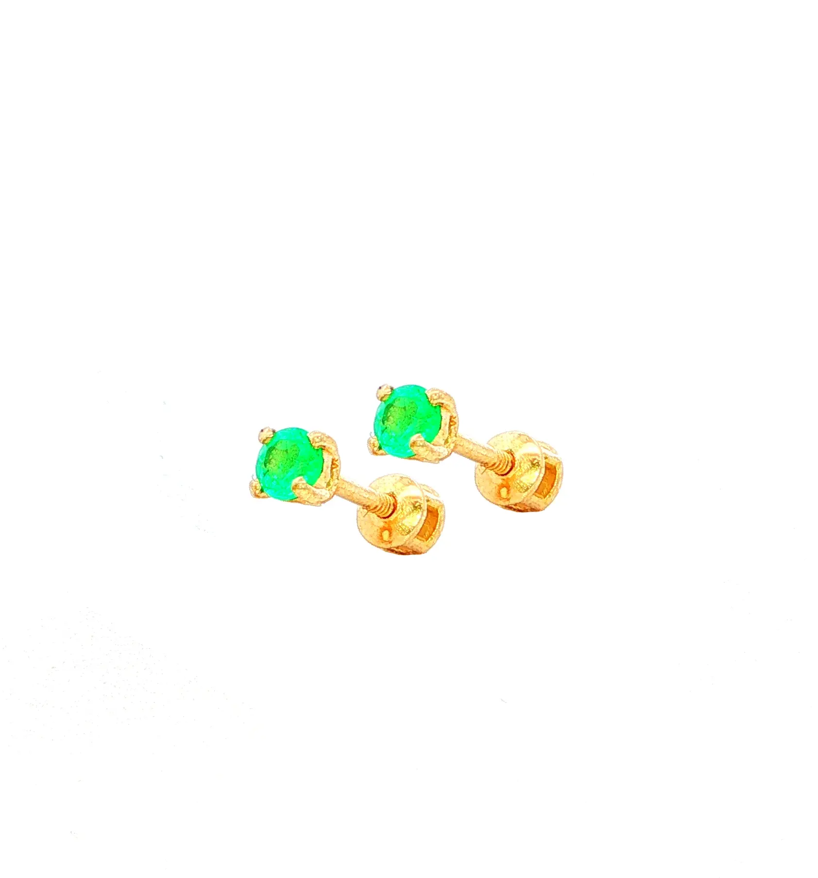 TOPOS ESMERALDA ORO AMARILLO