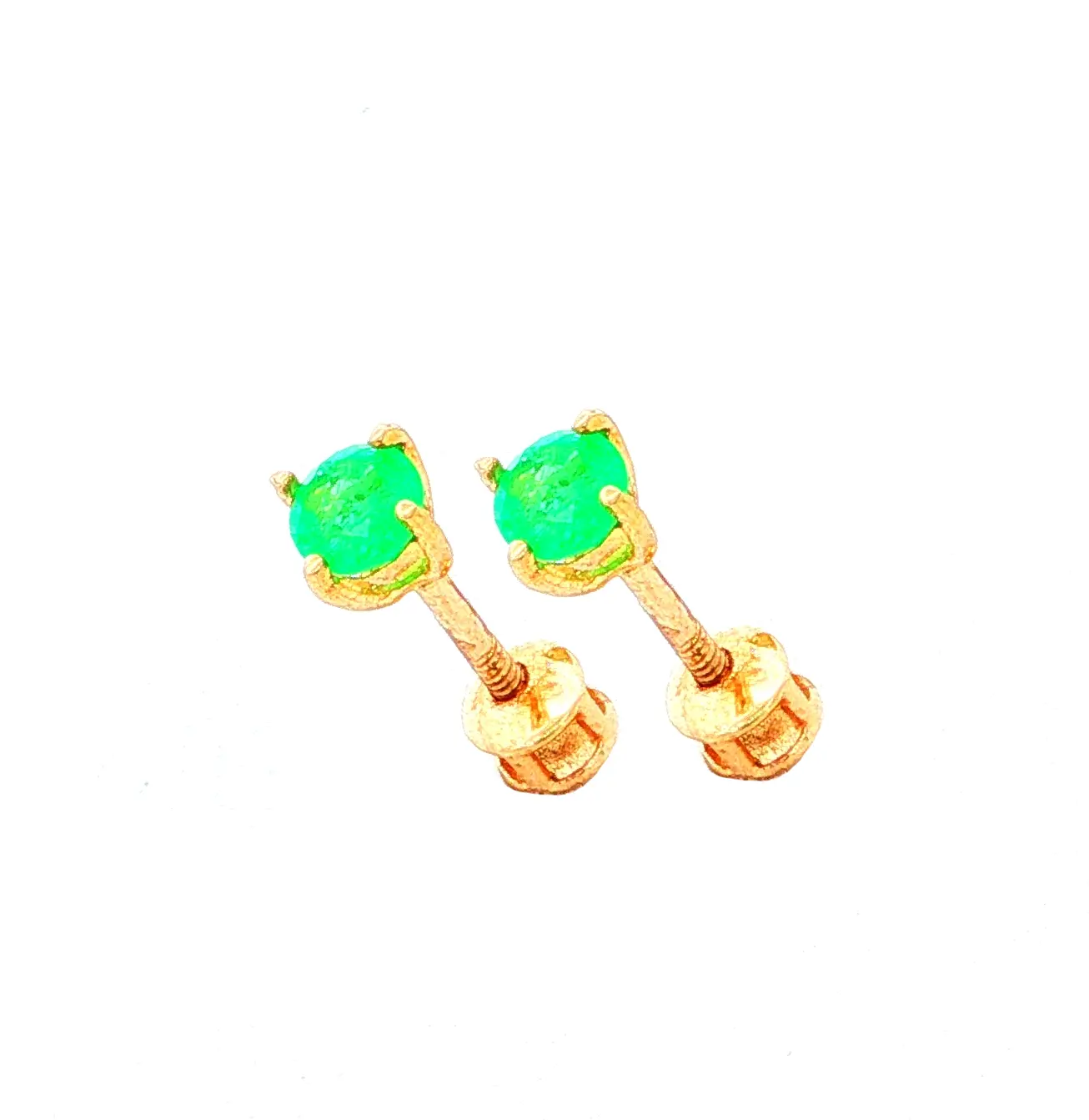 TOPOS ESMERALDA ORO AMARILLO